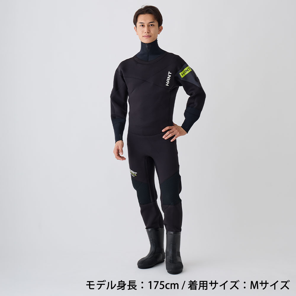 HANT 水中作業用ドライスーツ　ブーツ付き イメージ09