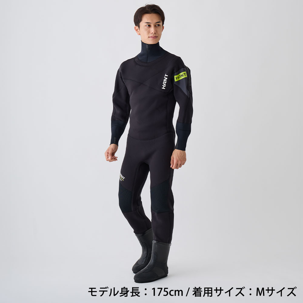 HANT 水中作業用ドライスーツ　ブーツ付き イメージ12