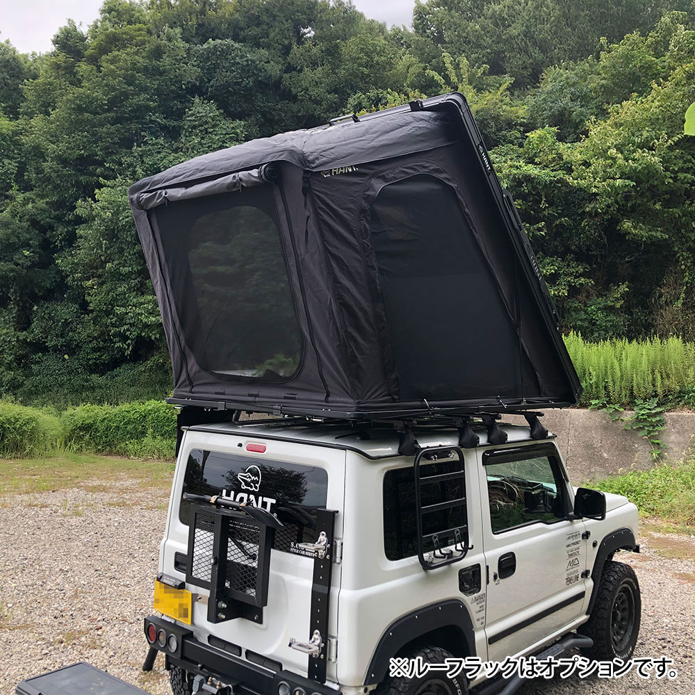 HANT 【限定生産】ルーフテント リヤオープン型 BLACK EDITION ver.2 2-3人用 イメージ03